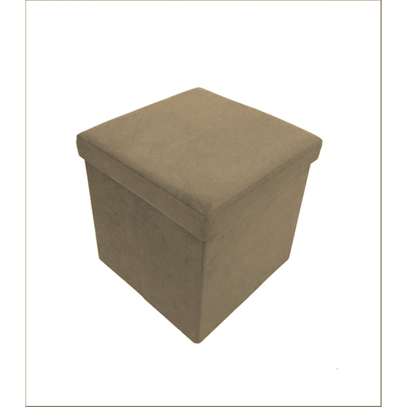 Repose-pieds de rangement pliable Barnathan