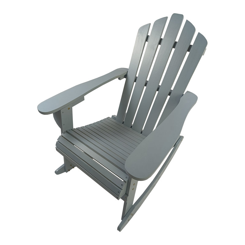 Chaise Adirondack inclinable en bois