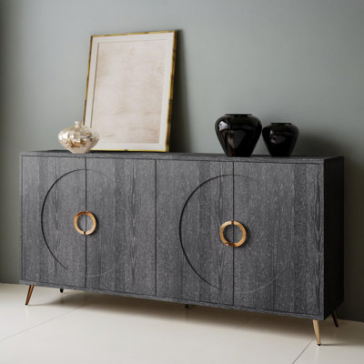 60" Console Table Entryway Sideboard for Hallway Living Room