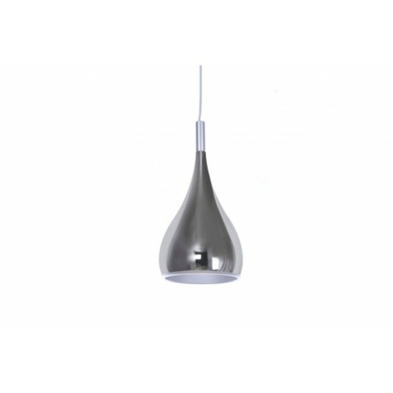 Spell 1 - Light Teardrop Pendant, Chrome, Silver