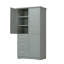 Grande armoire de rangement polyvalente avec tiroirs et portes