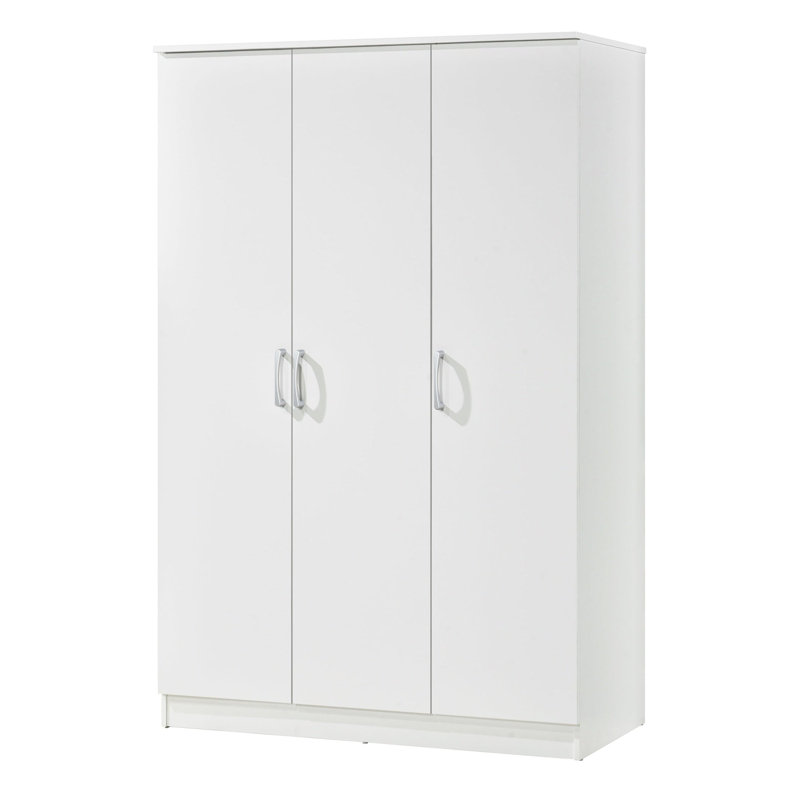 3 Door Manufactured Wood Wardrobe