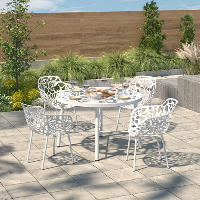 Rabia 5 Piece Dining Set