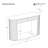 47'' Modern Fluted Console Table with 2 Drawer-126645283
