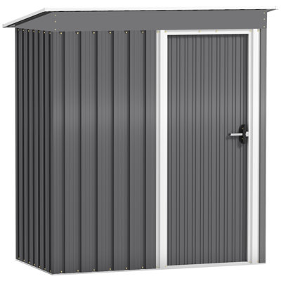 Arbor  Modern Garden Shed With Sliding Door And Galvanized Steel Structure
