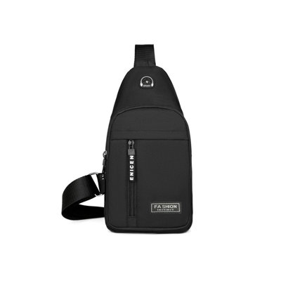 Strap Bag Crossbody Backpack With  With Headphone Hole Strap Backpack Hiking Backpack Multipurpose Crossbody Chest Bag