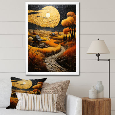 «Stadford Farm Harvest Season Patchwork II», reproduction sur toile