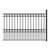 91.92 Ft. H x 96 Ft. W Fence Panels with Panel(s) Included