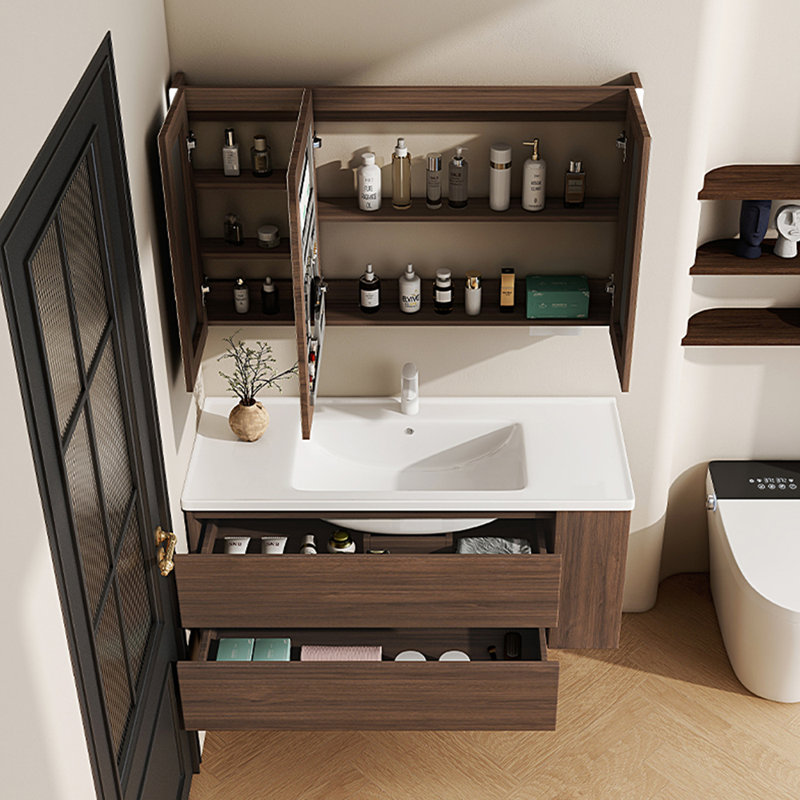 Retro fashion vanitie bathroom cabinet