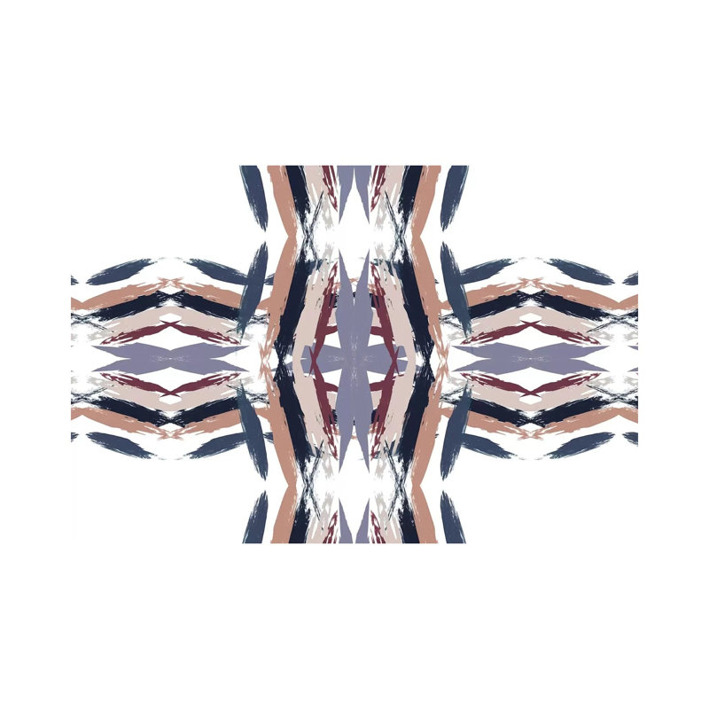 Mirror Mirror III by Jennifer Goldberger - Wrapped Canvas Painting, 66.04 cm H x 45.72 cm W x 3.175 cm D
