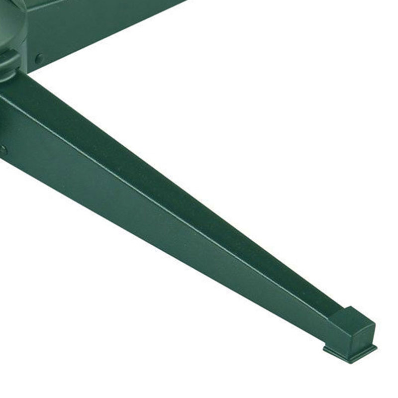 31-Inch Dark Green Metal Rotating Artificial Christmas Tree Stand