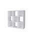 34,96 po Bibliothèque étagère haute en bois blanc à 3 tablettes-1529310335-1535508102