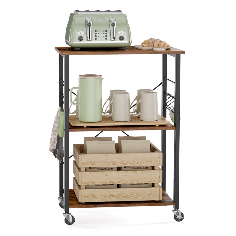 Aliou 37.5'' Metal Baker's Rack