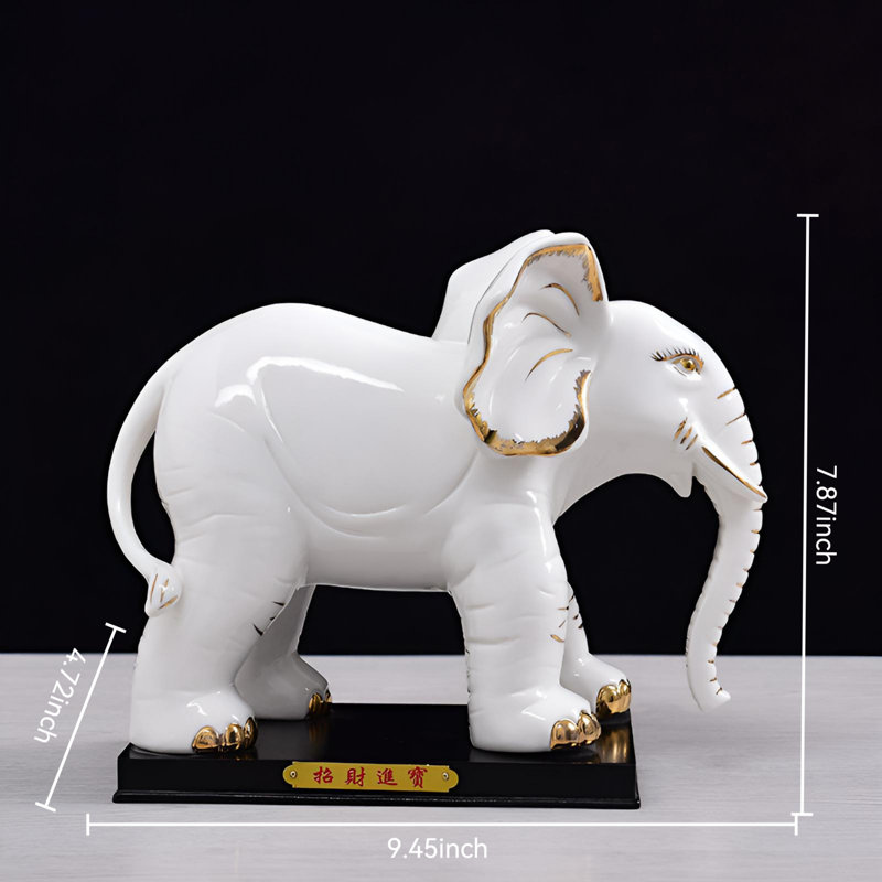 Éléphant porte-bonheur pour l'abondance