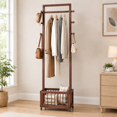 Solid Wood Freestanding 6 - Hook