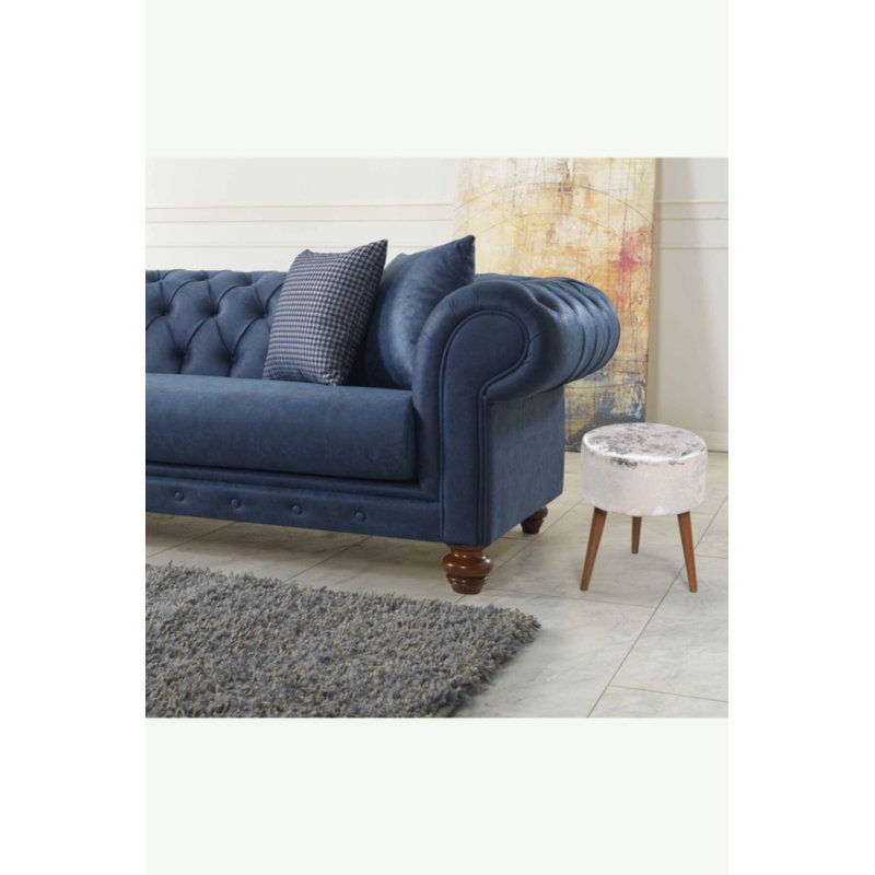 Flora Ottoman 107 Pattern, Ivory