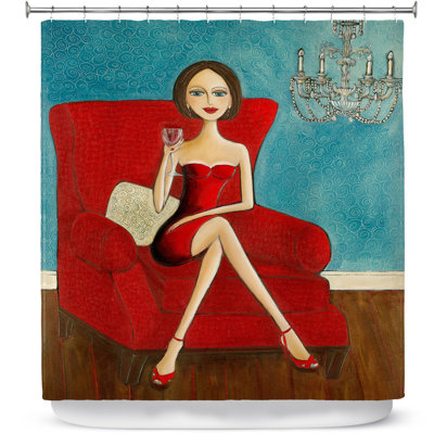 Rideau de douche simple little dress