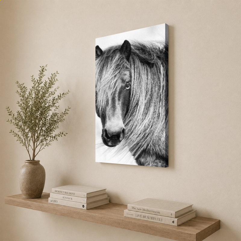 Glamour Gaze par Wink Gaines - Impression sur toile, 60" H x 40" W, Wrapped Canvas, Does Not Apply