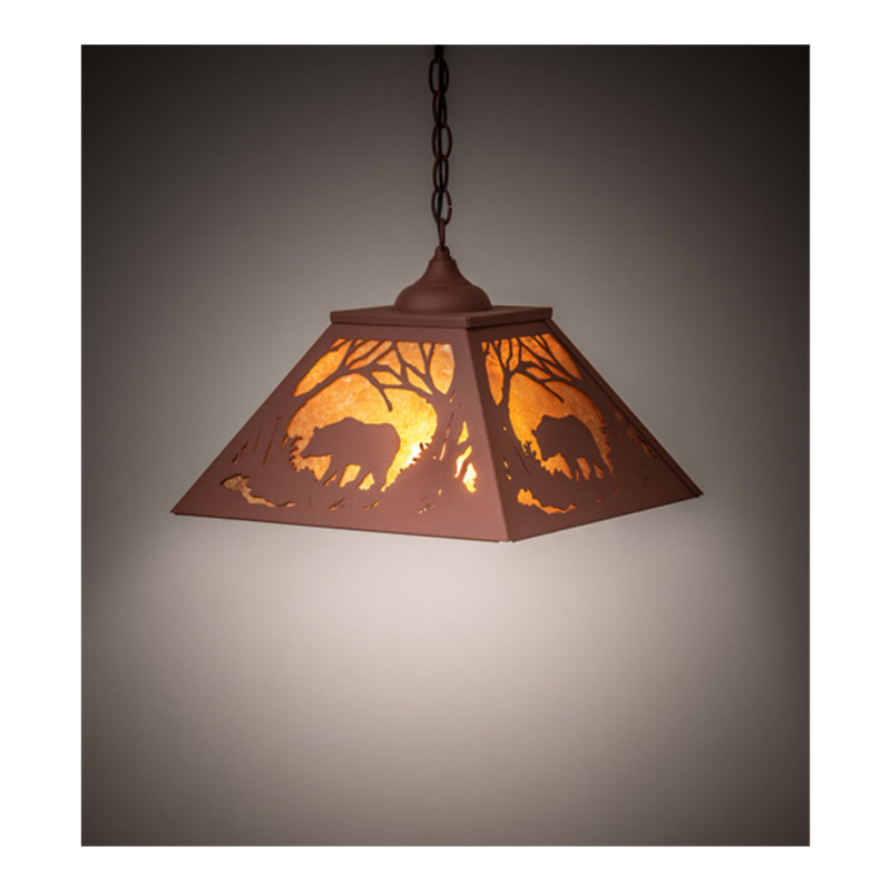 Luminaire suspendu empire 2 lumières Jakiaya