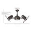 41" Dagny 6-Blade Dual Ceiling Fan with Wall Remote-773958790-775908378