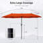 Aletse 13ft Rectangular Market Umbrella-1434826392