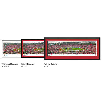 2026 Rose Bowl Champions, Indiana Hoosiers - Standard Frame