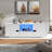 Modern High Glossy Rectangle Coffee Table With 2 Cabinets, One Drawer, 16 Colour Led Lights And A Open Shelf-1411007050
