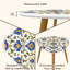 Ensemble de 2 tables basses gigognes Triangle