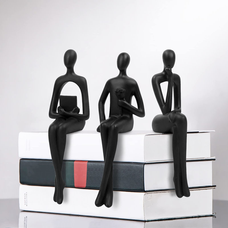 Figurines & Sculptures, Black