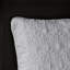 Couvre-lit réversible en très grand gris avec rembourrage en coton stable et de qualité