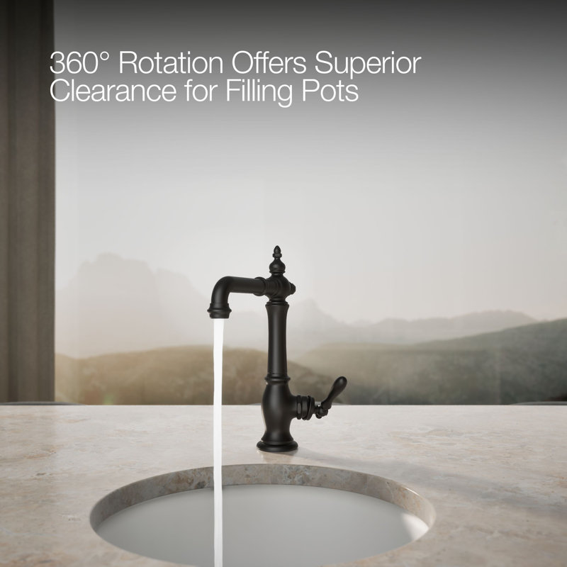 Artifacts® Bar Faucet, Matte Black
