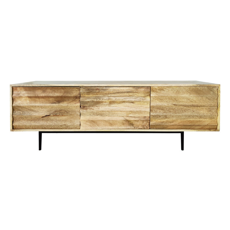 Sandyville Unfinished TV Stand, natural