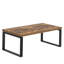 Table basse de salon moderne 47 po Hulsté, brun-1507453461