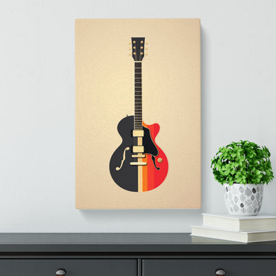 Guitar Minimalism No.2 - No Frame Print