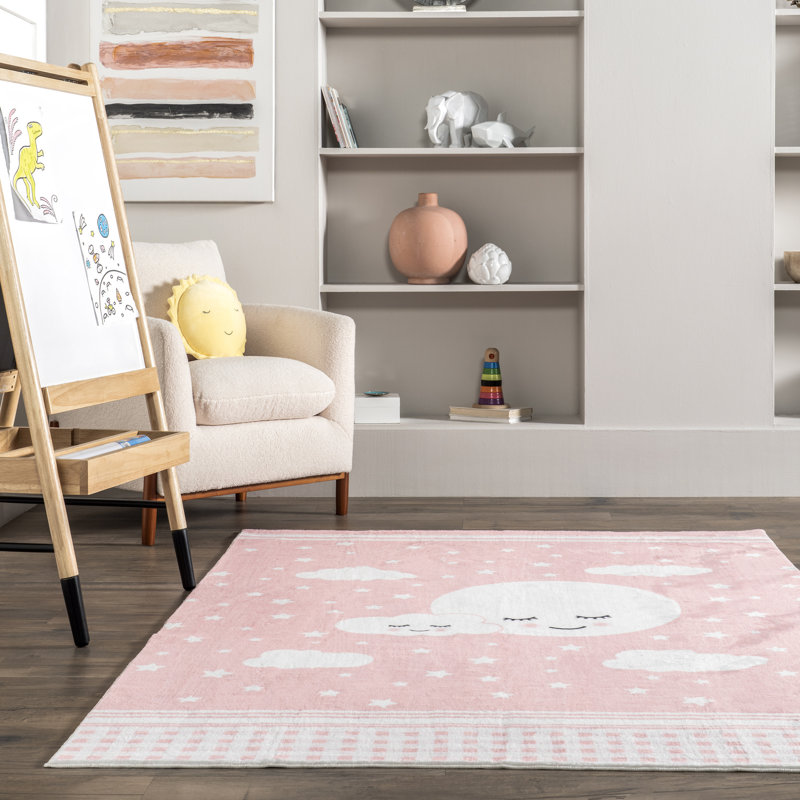 Tapis pour enfant Peaceful SpinClean Night, Rectangle 3 pi x 5 pi