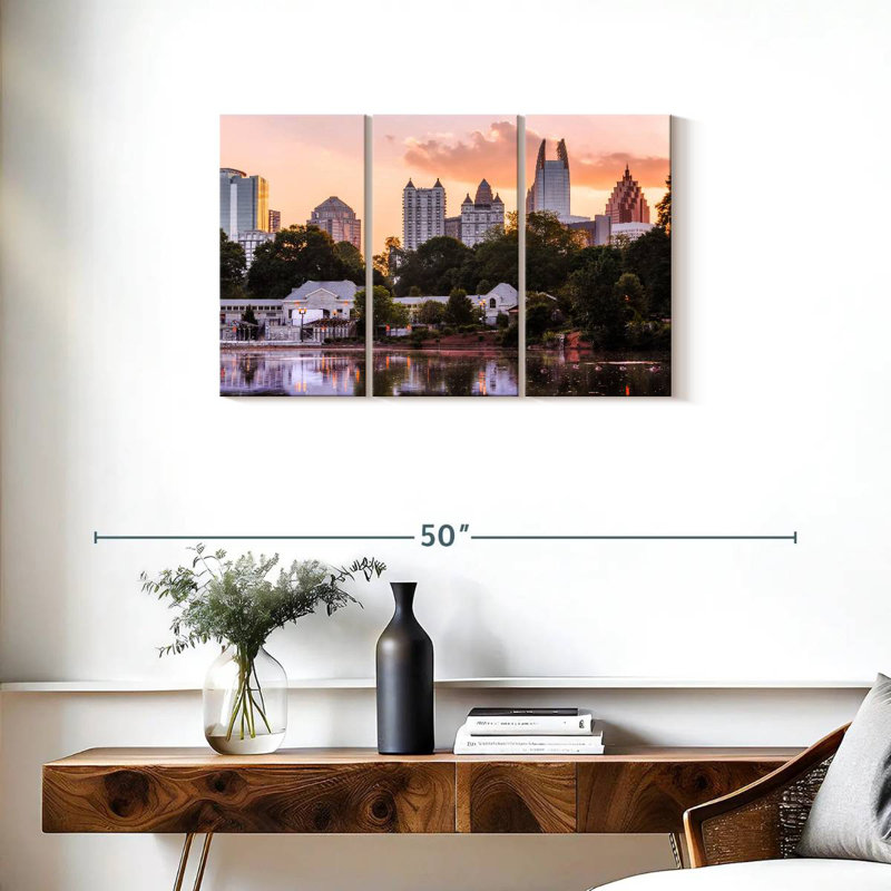 Coucher de soleil Nicci Piedmont Park, H 20 po x l 33 po