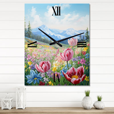 Codi - Tulips Wall Clock