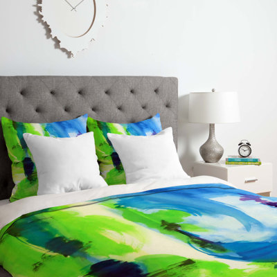 Laura Trevey Polyester Abstract Duvet Cover