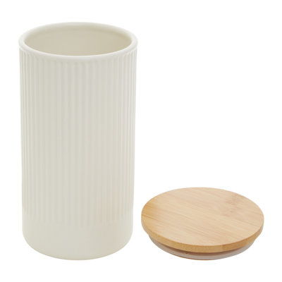 Geome Stoneware Jar