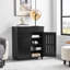 Modern 4 Tier  Cabinet 18-Pair Capacity Shoe Cabinet with Adjustable Shelves and Air Vents-125431253