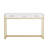 Huddleston Martha Stewart 3 Drawer Home Office Desk with Metal Frame and Hardware-90847902