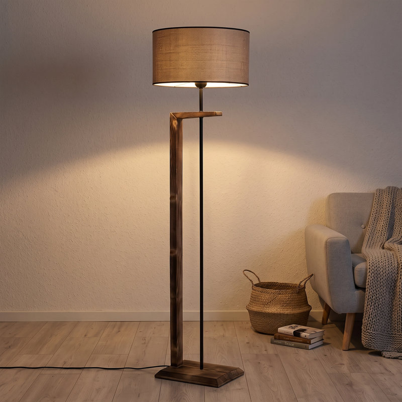 Lampe sur pied tambour Lumina