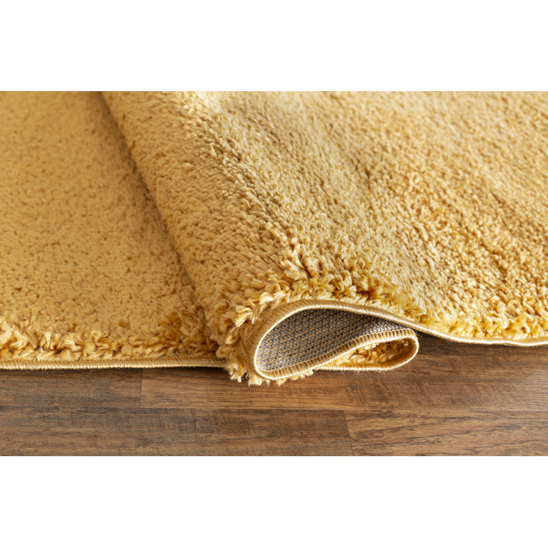 Solid Colour Shag Area Rug, Runner 60 x 220cm
