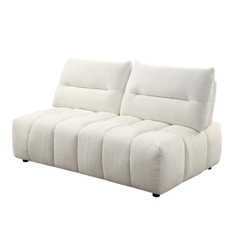 Causeuse modulaire contemporaine sans accoudoirs Cristeen