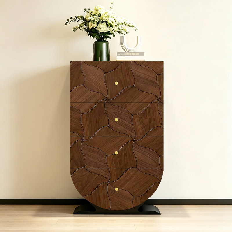 Retro advanced aesthetics decorative cabinet