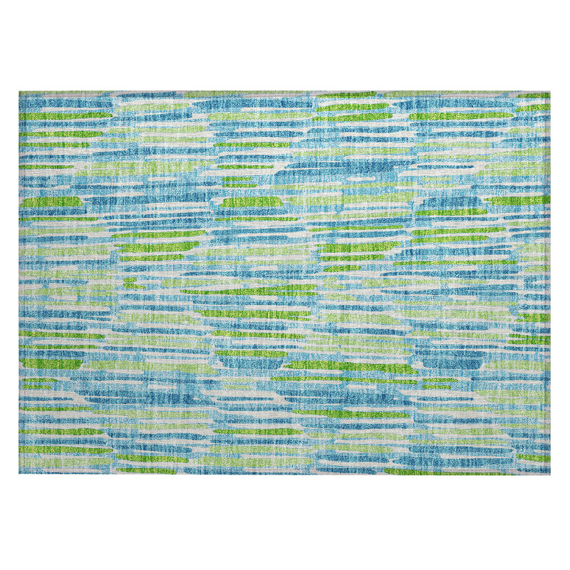 Alleson Flatweave Indoor / Outdoor Rug, Rectangle 1'8" x 2'6"