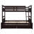 Twin Over Full Bunk Bed With Storage - Espresso