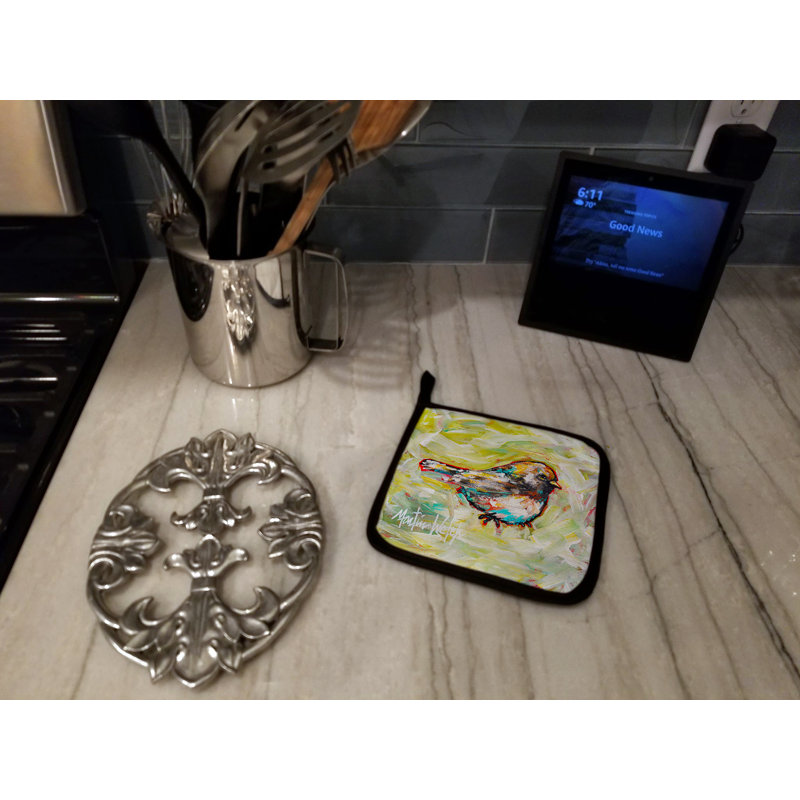 Caroline's Treasures Martin Welch New Artwork Polyester Potholder Set