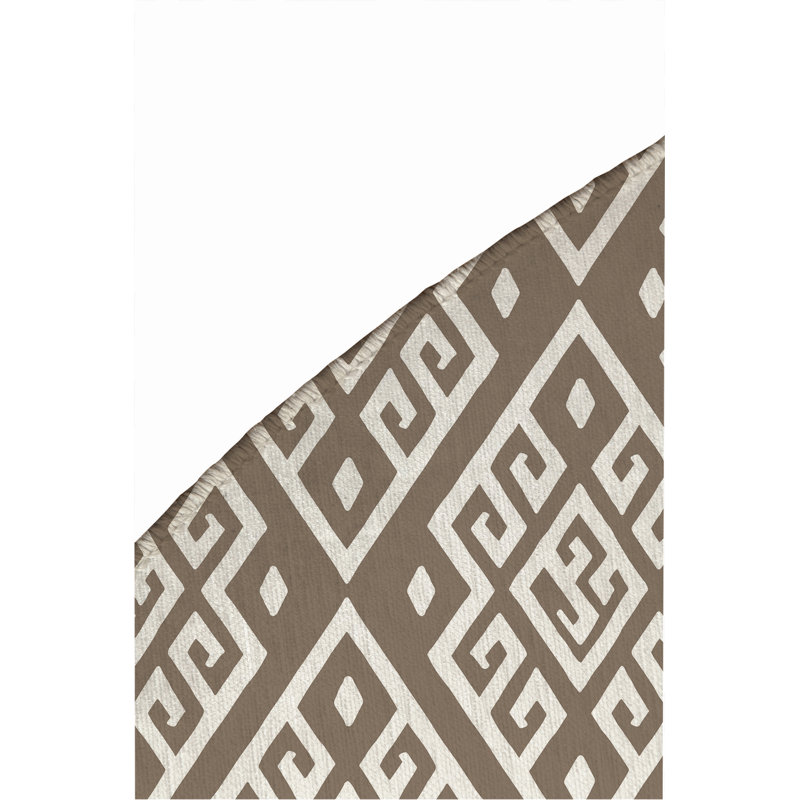 Tapis d'extérieur Athana, Rond 5 pi