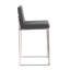 Tabouret de bar et de comptoir à dossier haut Brieon (ensemble de 3)-1533150604-1533150644